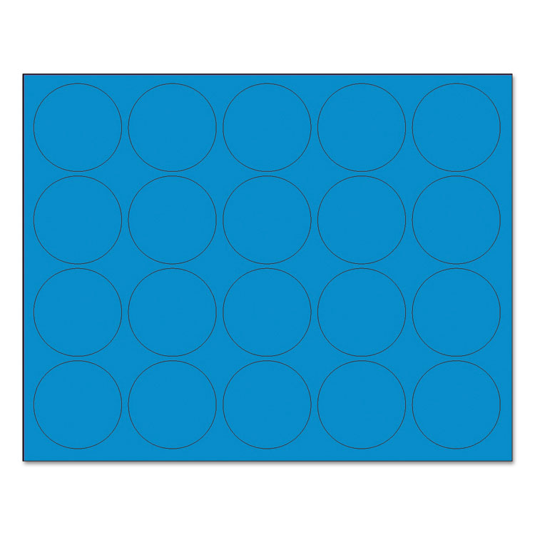 MAGNETS,CIRCLES,20PK,BE