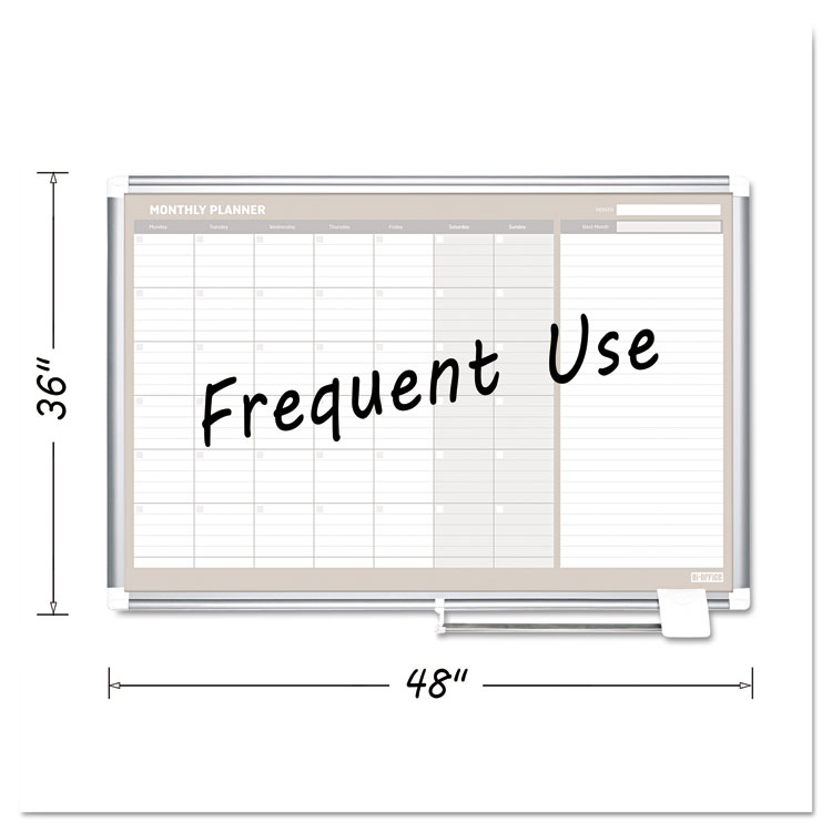 BOARD,PLNR,4MNTH,48X36,WH