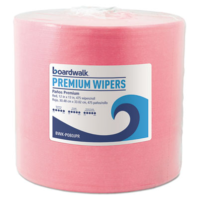WIPES,JUMBO ROLL,12X13,RD