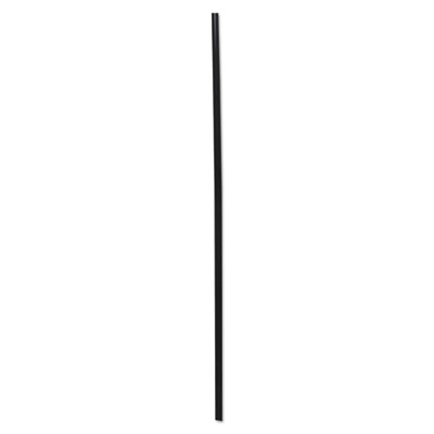 STRAW,8" COCKTAIL,BK