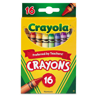 CRAYON,CLSC CLR,16ST,AST