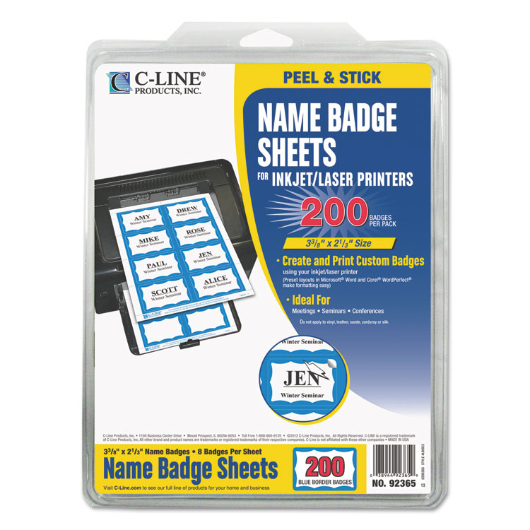BADGE,P/S LASER BORDER,BE
