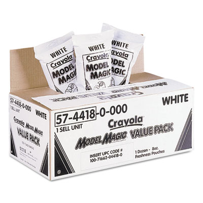 CLAY,MODEL 6#,12/CT,WHT