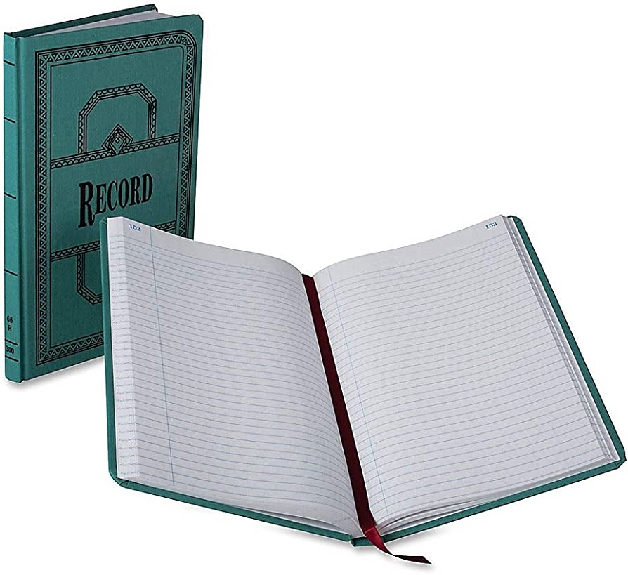 BOOK,REC,35LN,300PG,BE