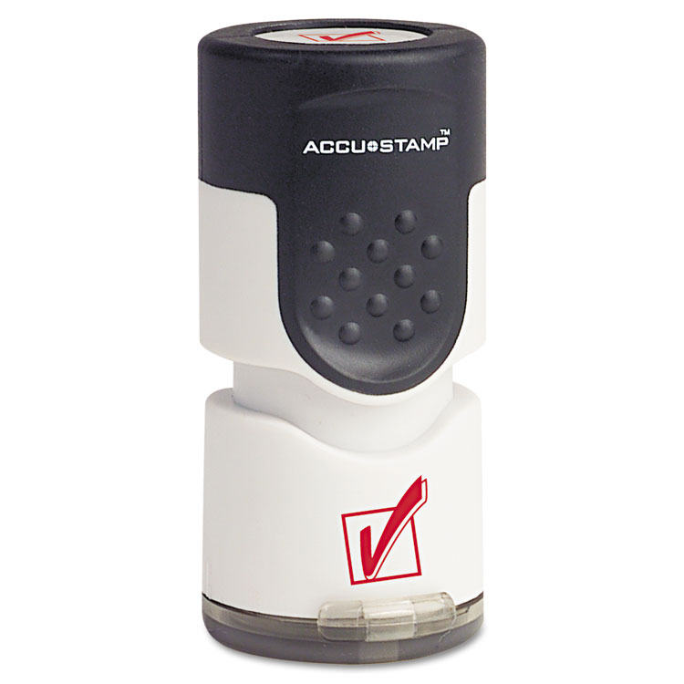 STAMP,ACCU,CHECK MARK,RD