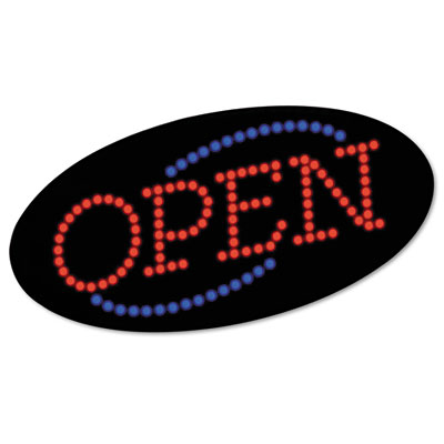 SIGN,ILLUMINATED LED,BK