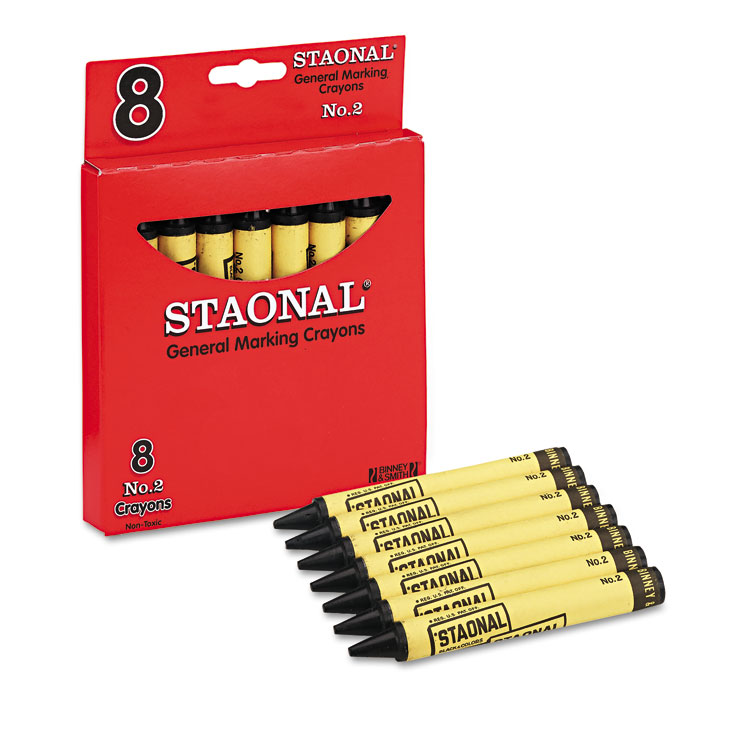 MARKER,STAONAL,8/BX,BK