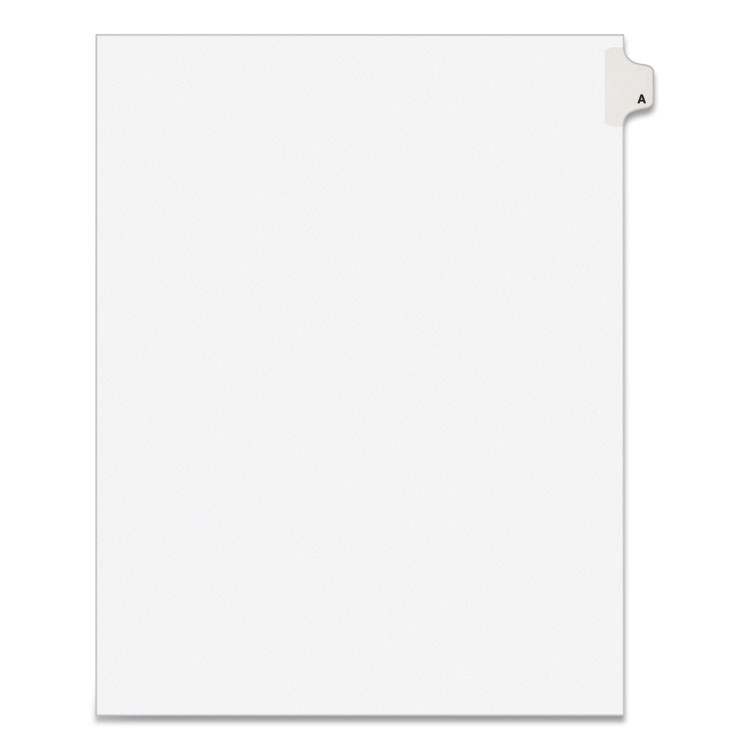 TAB,SIDE,LTR,TAB A,25/PK