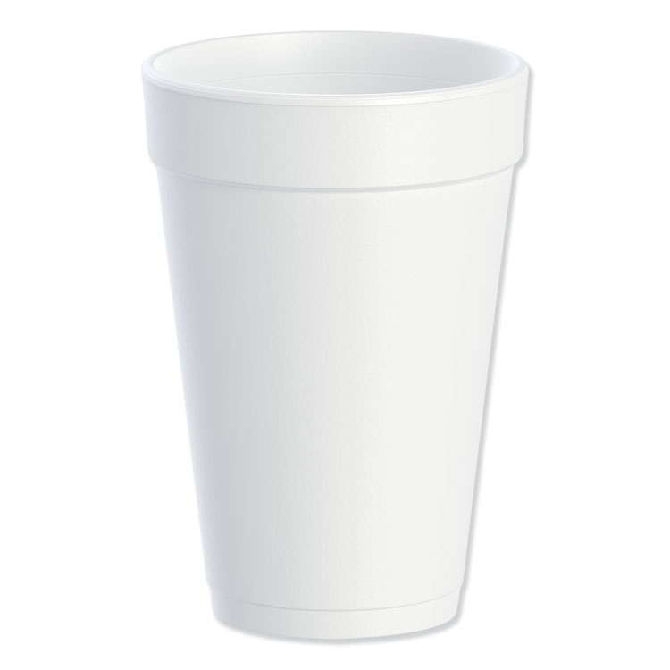 Dart 16oz Foam Drink Cups,25/BG, 40BG/CT