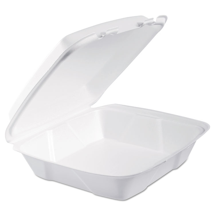CONTAINER,H/L,FOAM,9X9,WH