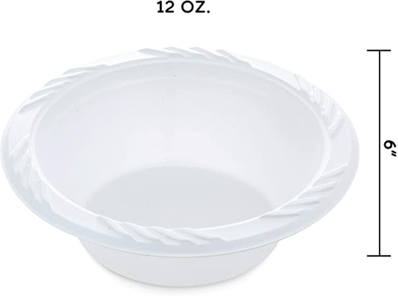 BOWL,RND,PLAS,12OZ,CLR