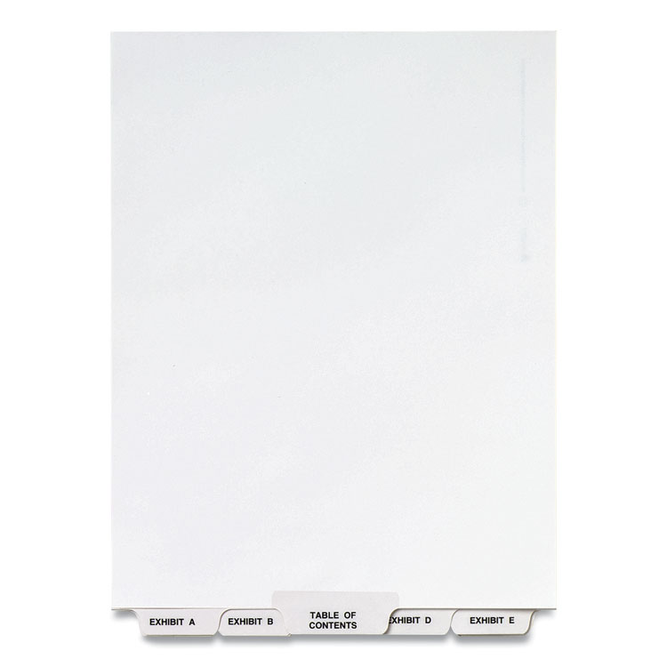 DIVIDER,LGL BT TB,A-Z,WHT