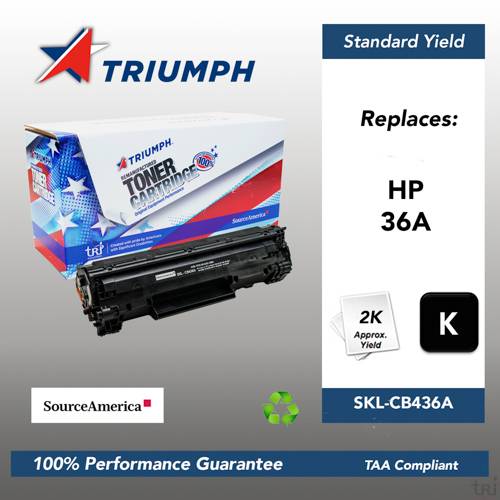 Remanufactured Skilcraft Toner, Black, Yield 2000