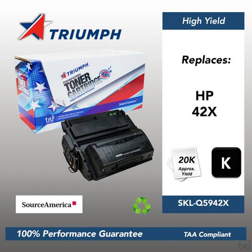 Remanufactured Skilcraft High Yield Toner, Black, Yield 20000 Remanufactured Skilcraft High Yield Toner, Black, Yield 20000