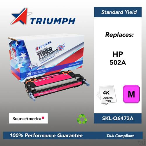 Remanufactured Skilcraft High Yield Toner, Magenta, Yield 4000 Remanufactured Skilcraft High Yield Toner, Magenta, Yield 4000