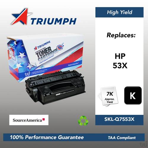 Remanufactured Skilcraft High Yield Toner, Black, Yield 7000 Remanufactured Skilcraft High Yield Toner, Black, Yield 7000