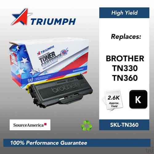 Remanufactured Skilcraft High Yield Toner, Black, Yield 2600 Remanufactured Skilcraft High Yield Toner, Black, Yield 2600