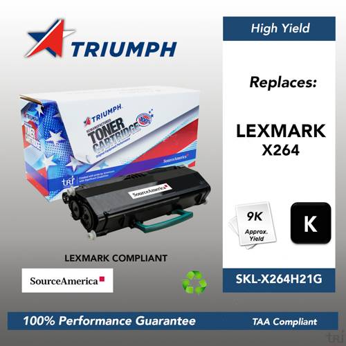 Remanufactured Skilcraft High Yield Toner, Black, Yield 9000 Remanufactured Skilcraft High Yield Toner, Black, Yield 9000