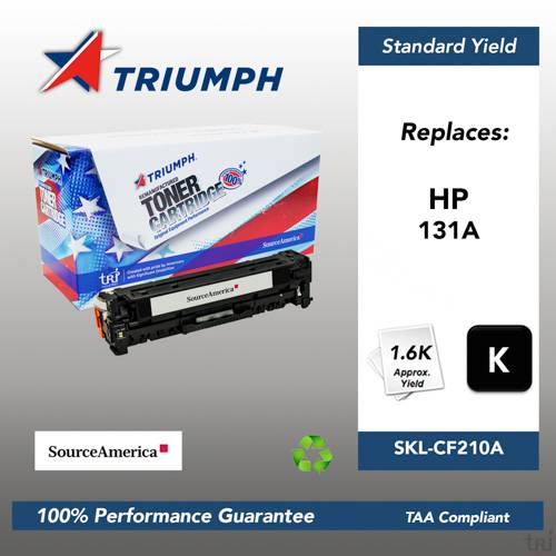 Remanufactured Skilcraft Toner, Black, Yield 1600