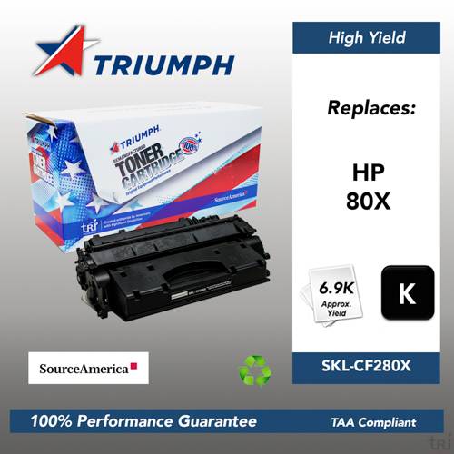 Remanufactured Skilcraft Toner, Black, Yield 6900