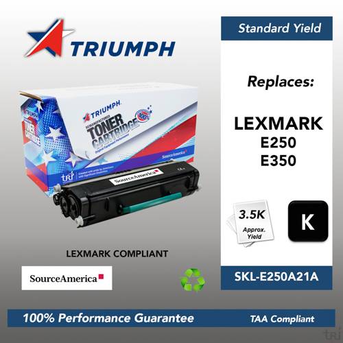 Remanufactured Skilcraft High Yield Toner, Black, Yield 3500 Remanufactured Skilcraft High Yield Toner, Black, Yield 3500