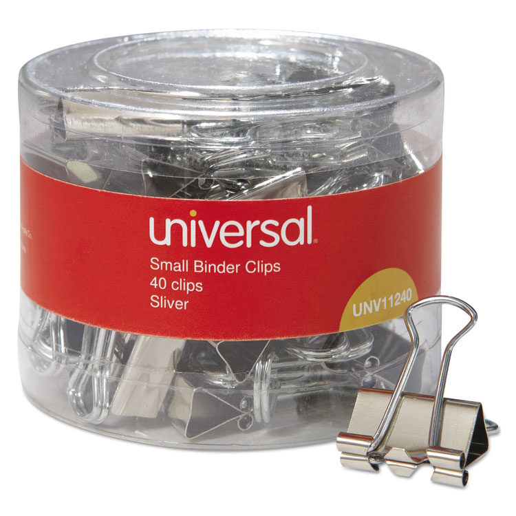 CLIP,BIND,19MM,40PCS,SV
