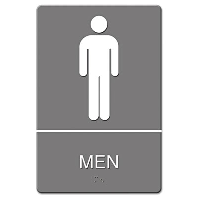 SIGN,WALL,ADA,MEN,GY