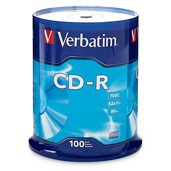 DISC,CD-R,52X,80MIN,100SP