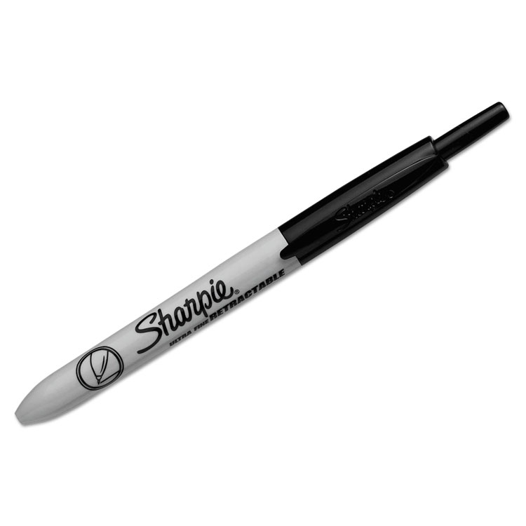 Marker Permanent Retractable Extra-Fine Needle Tip Black Dz Marker Permanent Retractable Extra-Fine Needle Tip Black Dz