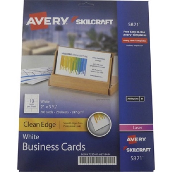 Business Cards Uncoated Two-Sided Print