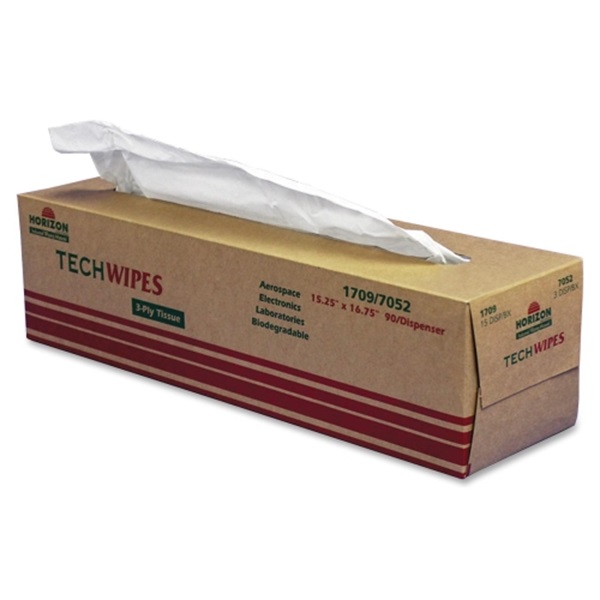 TechWipes Electronics Tissue, 3-Ply, 15/BX TechWipes Electronics Tissue, 3-Ply, 15/BX