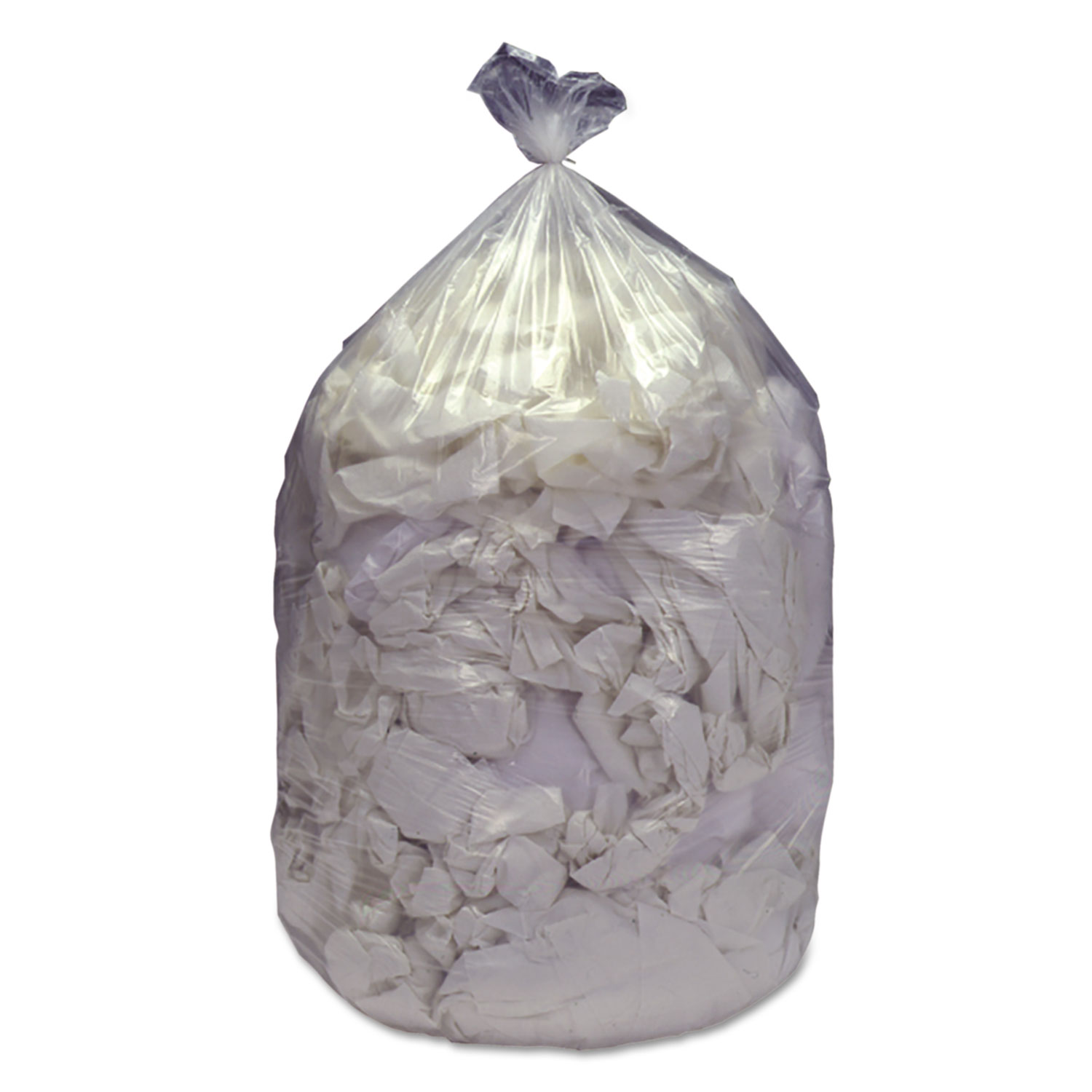 Trash Bag 60 gal. Clear PK100