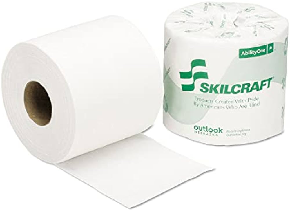 AbilityOne 2-Ply Toilet Tissue, 40/CT
