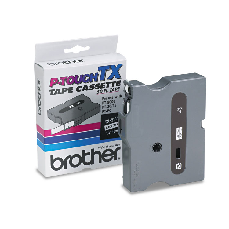 CARTRIDGE,TP1/4"BK ON WHT