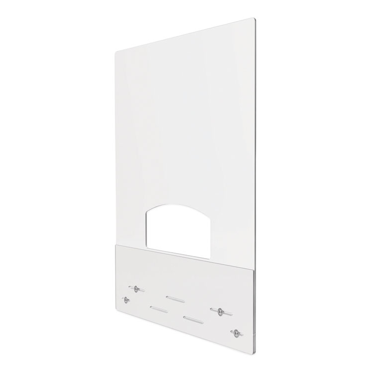DEFLECTO Pass Thru PANEL,CON BAR,CLR
