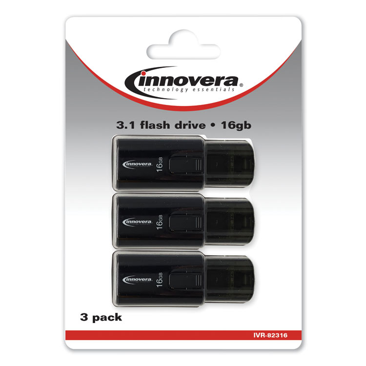 Drive,Usb3.0,16Gb,3Pk