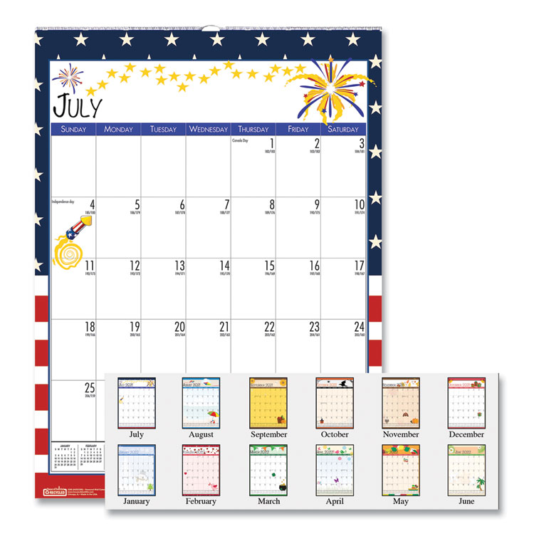 2024-2025 Earthscapes Wall Calendar, 12 x 16.5