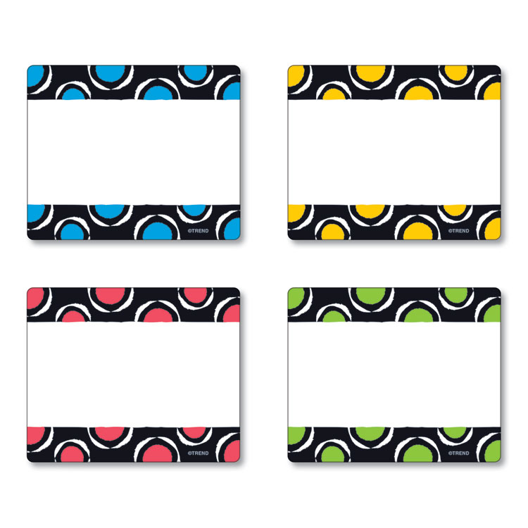 Assorted Design Name Tage Labels 36/EA