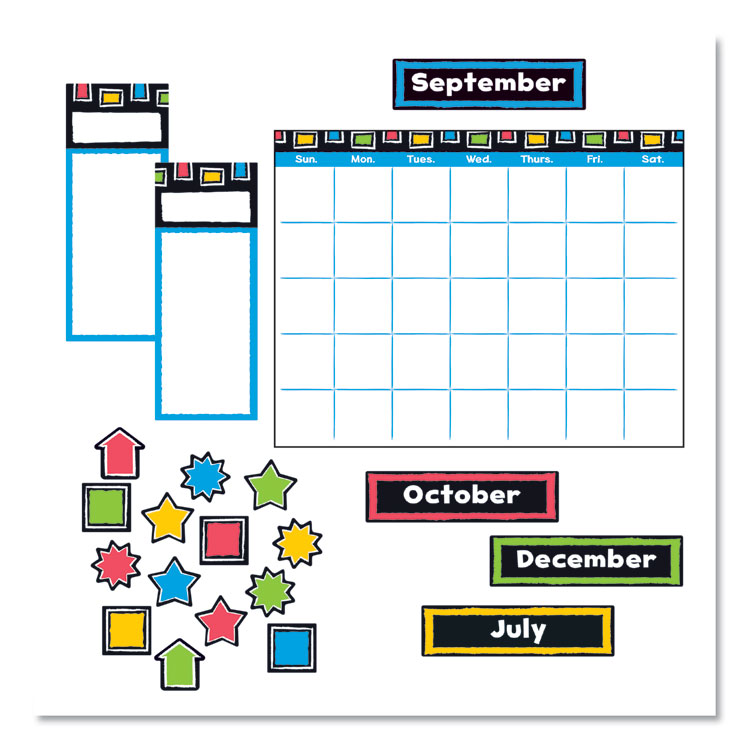 TREND BULLETIN BOARD SET, CALENDAR