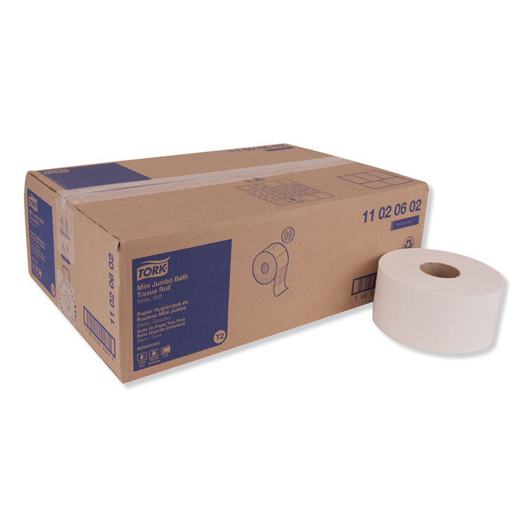 TISSUE,MINI,JUMBO ROLL,WH