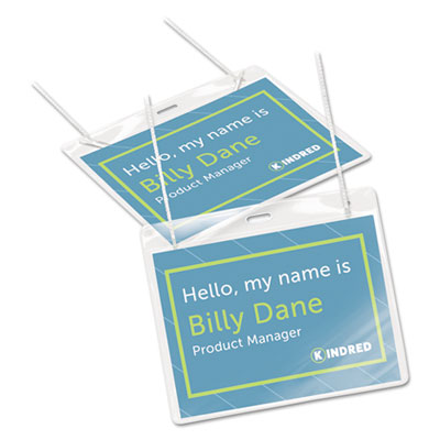 BADGE,NAME HANG 100BX,CLR