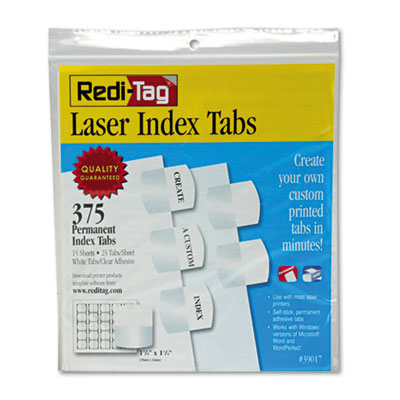 TAB,LSR,1-1/8 375/PK,WE