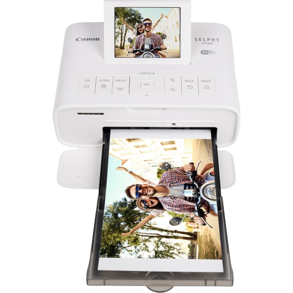 Canon SELPHY CP1300 Compact Photo Wireless Printer White