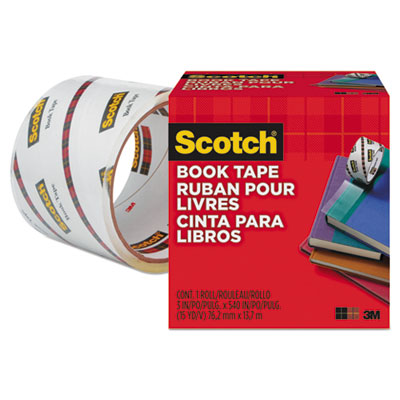 TAPE,BOOK,TRANS,3X15YDS
